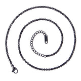 5pcs Pearl Chain Jewelry Supplies Stainless Steel Necklace