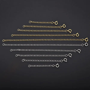 5pcs Stainless Steel Lobster Clasps Chains Jewelry Findings