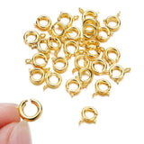 5pcs Stainless Steel Spring Ring Clasp for Necklace Bracelet DIY