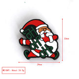5pcs Silicone Christmas Teething Beads Koala Crown Shapes DIY Jewelry