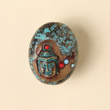 5pcs Buddha Head Necklace Pendant for Jewelry Making