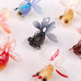5pcs Resin Goldfish Charms Pendant for Earring Necklace Keychain