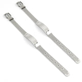 5pcs Men's Stainless Steel Wrist Strap Bracelets