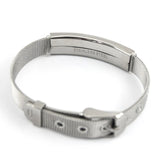 5pcs Men's Stainless Steel Wrist Strap Bracelets