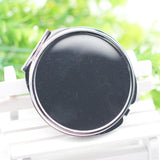 5pcs Metal 65mm Folding Compact Mirror Gold Silver Rose Pocket Makeup Mirror