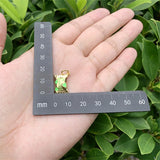 5pcs Metal Candy Pendant Charms 10x10mm Brass Plated DIY Necklace Decor