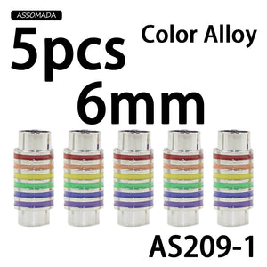 5pcs Metal Magnetic Clasp For Leather Silicone Cord Necklace Bracelet