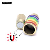 5pcs Metal Magnetic Clasp For Leather Silicone Cord Necklace Bracelet