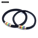 5pcs Metal Magnetic Clasp For Leather Silicone Cord Necklace Bracelet