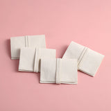 5pcs Microfiber Gift Bags Wedding Favors Guests Candy Jewelry Pouch Ribbon