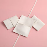 5pcs Microfiber Gift Bags Wedding Favors Guests Candy Jewelry Pouch Ribbon