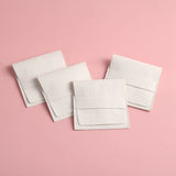 5 Microfiber Pouches Velvet Bags for Jewelry Earrings Necklace Gift