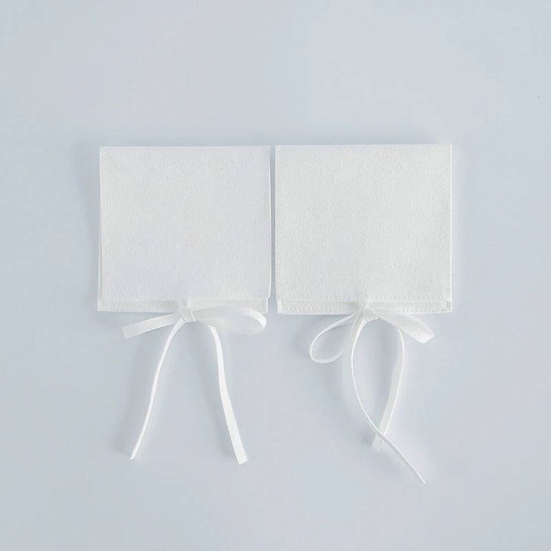 5pcs Microfiber Velvet Gift Bags 6x6cm Jewelry Pouches