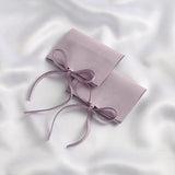 5pcs Microfiber Velvet Gift Bags 6x6cm Jewelry Pouches
