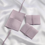 5pcs Microfiber Velvet Gift Bags 6x6cm Jewelry Pouches