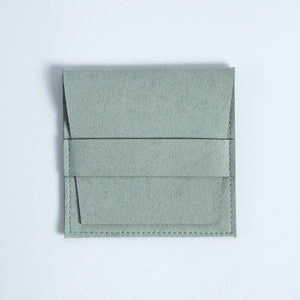 5pcs Microfiber Velvet Jewelry Gift Bags 8x8cm Envelope Pouch