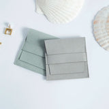 5pcs Microfiber Velvet Jewelry Gift Bags 8x8cm Envelope Pouch