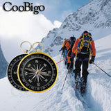 5pcs Mini Pocket Compass for Camping Survival - Outdoor Navigation Tool