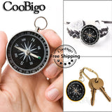 5pcs Mini Pocket Compass for Camping Survival - Outdoor Navigation Tool