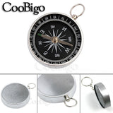 5pcs Mini Pocket Compass for Camping Survival - Outdoor Navigation Tool