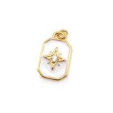 5pcs Vintage Stars Evil Eye Angel Cupid Pendant Charm DIY Necklaces