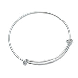 5pcs Adjustable Copper Wire Charms Bracelet Bangle Jewelry DIY
