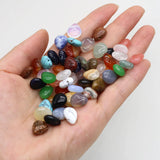 5pcs Amazonite Stone Beads Water Drop Shape for DIY Jewelry 8x13mm