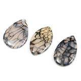 5pcs Natural Stripe Agates 15mm Stone Random Shape Pendant Women Jewelry DIY