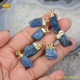 Natural Kyanite Pendants Jewelry, Raw Kyanite Stones Beads Pendants