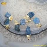 Natural Kyanite Pendants Jewelry, Raw Kyanite Stones Beads Pendants