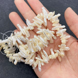 5pcs Baroque Freshwater Pearl Necklace DIY Charms Accessories Beads