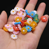 5pcs Flower Mother Of Pearl Shell Beads for Jewelry Making