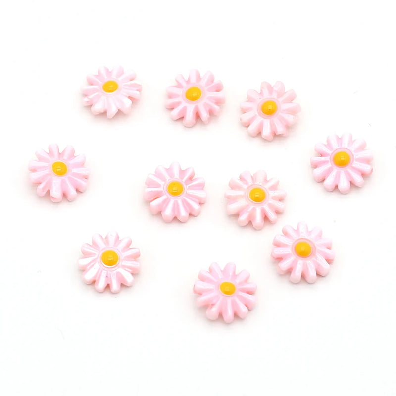 5pcs Flower Mother Of Pearl Shell Beads for Jewelry Making
