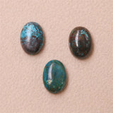 5pcs Chrysocolla Cabochons Oval 3x5-13x18mm Jewelry Making Accessories