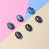 5pcs Chrysocolla Cabochons Oval 3x5-13x18mm Jewelry Making Accessories