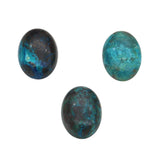 5pcs Chrysocolla Cabochons Oval 3x5-13x18mm Jewelry Making Accessories