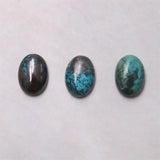 5pcs Chrysocolla Cabochons Oval 3x5-13x18mm Jewelry Making Accessories