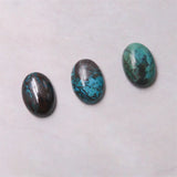 5pcs Chrysocolla Cabochons Oval 3x5-13x18mm Jewelry Making Accessories
