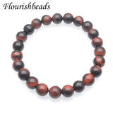 Natural Red Tiger Eye Stone Bracelet Buddhist Rosary Men Women Yoga Jewelry