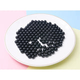 5pcs Agate Half Drilled Beads Round 6/10mm Jewelry Findings