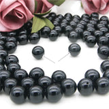 5pcs Agate Half Drilled Beads Round 6/10mm Jewelry Findings