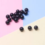 5pcs Agate Half Drilled Beads Round 6/10mm Jewelry Findings