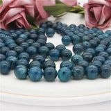 5pcs Apatite Half Drilled Beads Round 6/8/10mm Jewelry Findings