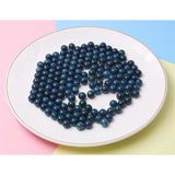 5pcs Apatite Half Drilled Beads Round 6/8/10mm Jewelry Findings