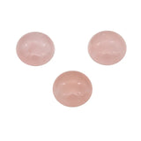 5pcs Rose Quartz Cabochons 2-16mm Natural Stone Jewelry Making DIY Pendant