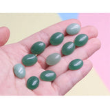 5pcs Green Aventurine Cabochons Oval 4x6/6x8/8x10/12x16mm