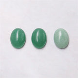 5pcs Green Aventurine Cabochons Oval 4x6/6x8/8x10/12x16mm