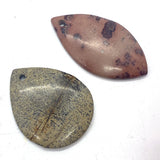 5pcs Natural Stone Pendant Necklace Reiki Healing Amulet DIY Jewelry Making