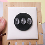 5pcs Clear Quartz Cabochons Oval 4x6-13x18mm Jewelry Material