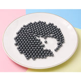 5pcs Hematite Half Drilled Beads 6/8mm for Earrings Pendant